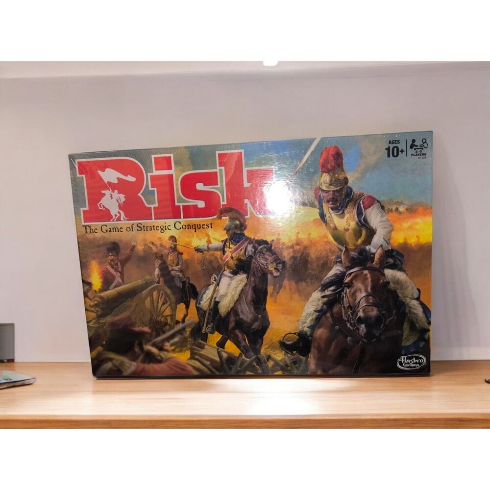 NIB RISK Strategic Conquest Board Game 2015 Edition Complete Nice War Battle